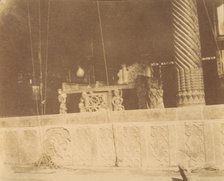 [Golestan Palace, Teheran, Iran] (Takht-i Marmor), 1840s-60s. Creator: Luigi Pesce.