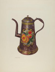 Coffeepot, 1940. Creator: Wayne White.