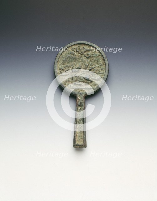 Mirror decorated with a unicorn, Late Southern Song dynasty, China, 13th century. Artist: Unknown