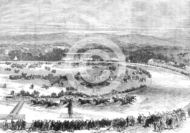 Cork Park Races: the Grand National Steeplechase, 1869. Creator: Unknown.