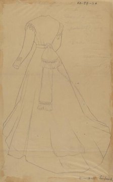 Dress, 1935/1942. Creator: Ann Belle N. Eubank.