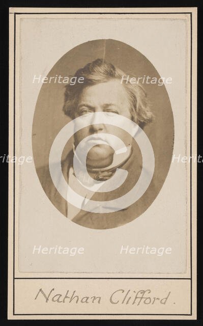 Portrait of Nathan Clifford (1803-1881), Before 1881. Creator: Unknown.