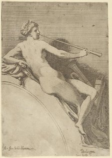 Euterpe, ca. 1540-45. Creator: Leon Davent.