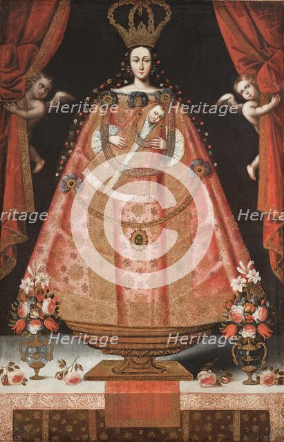 Virgin of Belén (Virgen de Belén) (image 1 of 11), between c1700 and c1720. Creator: Cusco School.