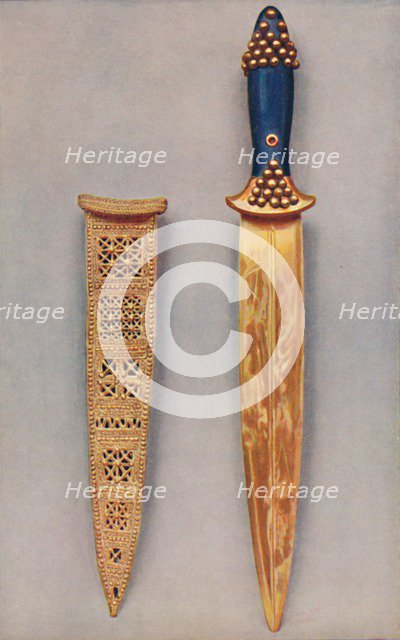 'Oldest Known Examples of the Goldsmith's Art: Masterpieces of Sumerian Culture', c1935. Artist: Unknown.