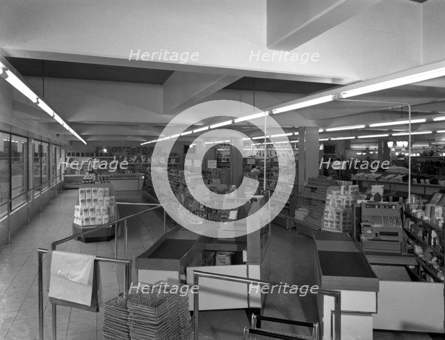 Barnsley Co-op, Penistone branch, South Yorkshire, 1956.  Artist: Michael Walters