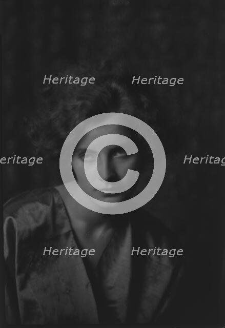 Miss Greta Garbo, portrait photograph, 1925 July 27. Creator: Arnold Genthe.