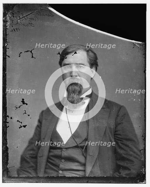 Daniel Wolsey Voorhees of Indiana, 1865-1880. Creator: Unknown.