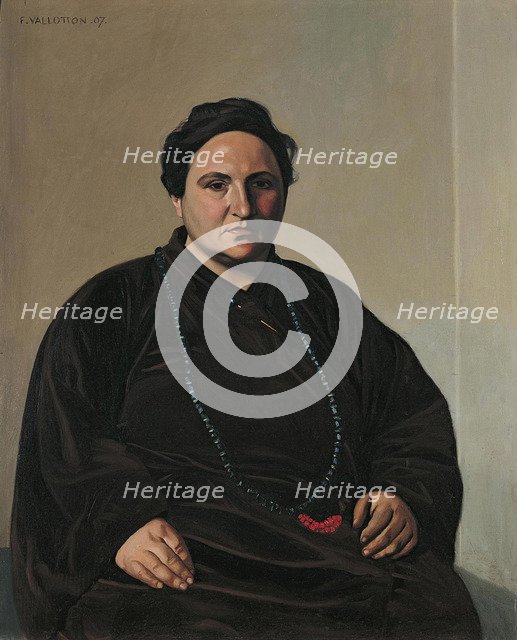 Gertrude Stein, 1907. Artist: Vallotton, Felix Edouard (1865-1925)