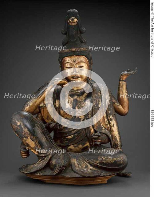 Nyoirin Kannon, Kamakura period, c. 1250/1330. Creator: Unknown.