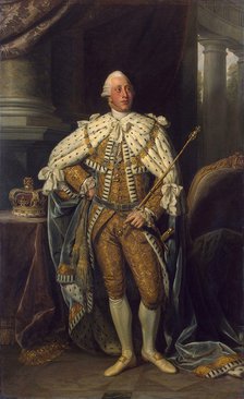 Portrait of the King George III of the United Kingdom', (1738-1820), 1773. Creator: Dance, Sir Nathaniel (1735-1811).