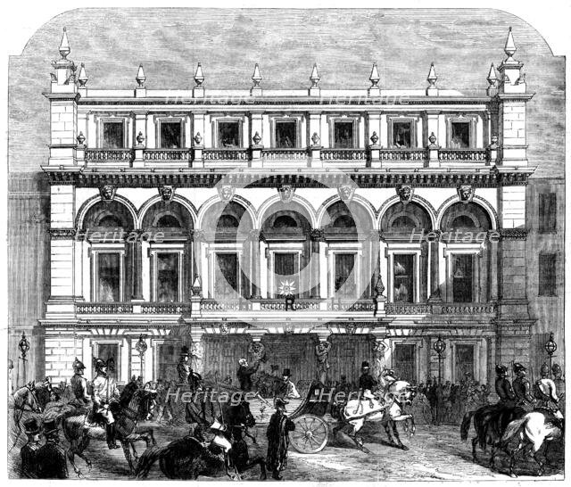 The opening of the Hartley Institution at Southampton by Lord Palmerston..., 1862. Creator: Unknown.