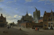 A View in Cologne, c. 1660. Artist: Heyden, Jan, van der (1637-1712)