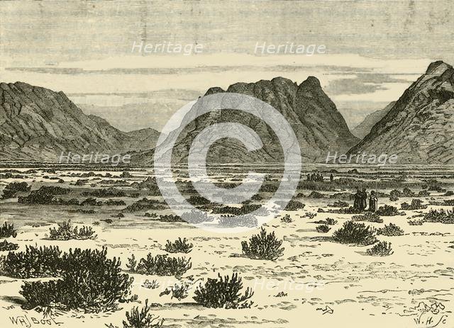 'The Ras Sufsafeh (Mount Sinai)', 1890.   Creator: Unknown.