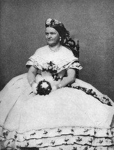 Mary Todd Lincoln, wife of President Abraham Lincoln, c1860s, (1908). Artist: Unknown