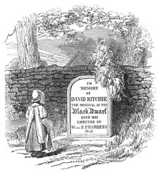 Grave of the Black Dwarf, 1845. Creator: Unknown.