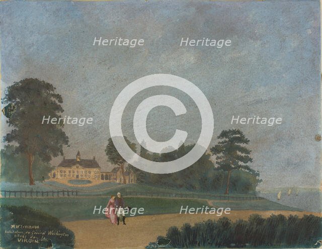 Mount Vernon, Home of General Washington, Virginia, n.d. Creator: Unknown.