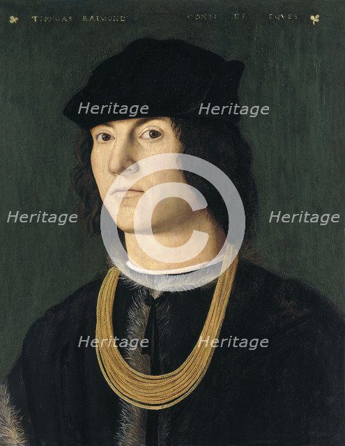 Portrait of Tommaso Raimondi. Artist: Aspertini, Amico (1474-1552)