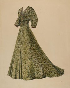 Brocade Costume, c. 1938. Creator: Isabelle De Strange.