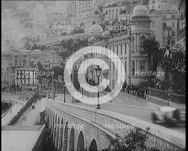 Grand Prix Motor Racing in Monte Carlo, 1929. Creator: British Pathe Ltd.