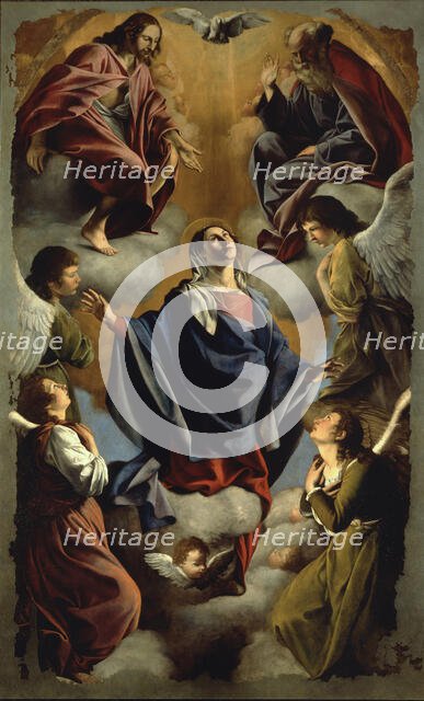 Our Lady of the Assumption, 1605-1607. Creator: Gentileschi, Orazio (1563-1638).