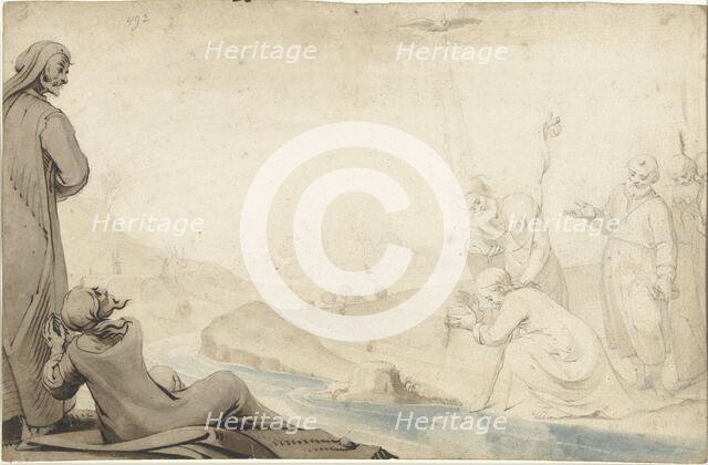 The baptism of Christ, 1617-c.1623. Creator: Gerard ter Borch I.