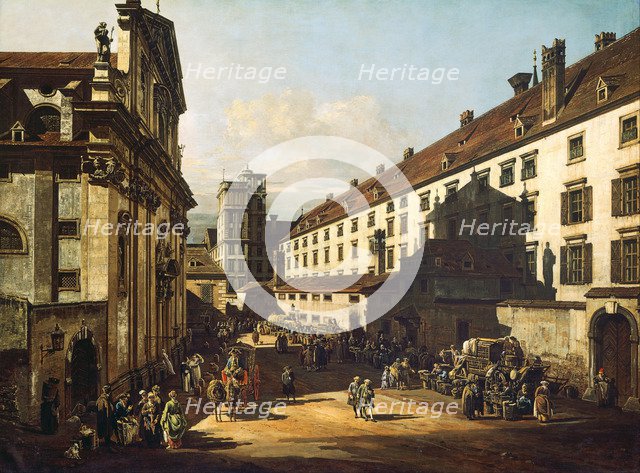 Vienna, Dominican Church, 1759-1760. Artist: Bellotto, Bernardo (1720-1780)