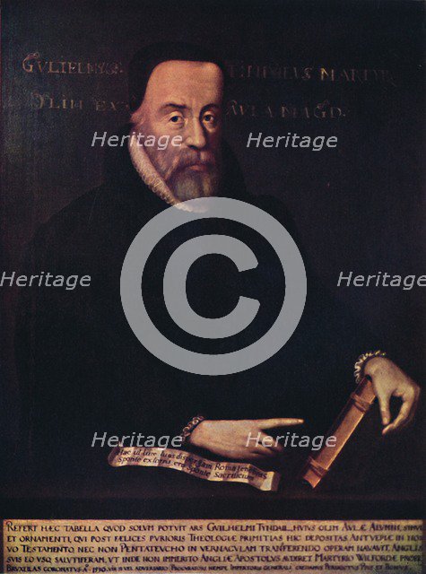 'William Tyndale 1492-1536', c16th century, (1947). Creator: Unknown.