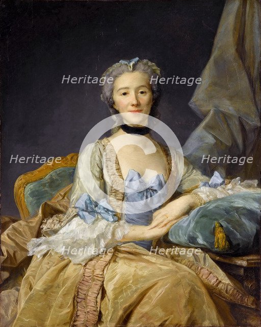 Madame de Sorquainville. Artist: Perronneau, Jean-Baptiste (1715-1783)