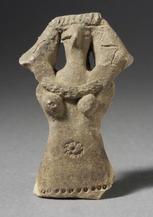 Female Fertility Figurine, Second Intermediate Period, 1640-1532 BCE. Creator: Unknown.