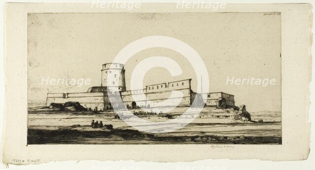 The Turkish Fort, 1909. Creator: David Young Cameron.