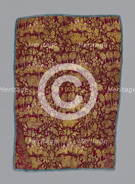 Panel (Dress Fabric), Iran, 18th/19th century. Creator: Unknown.