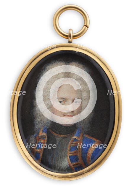 Swedish officer, 1700. Creator: Elias Brenner.