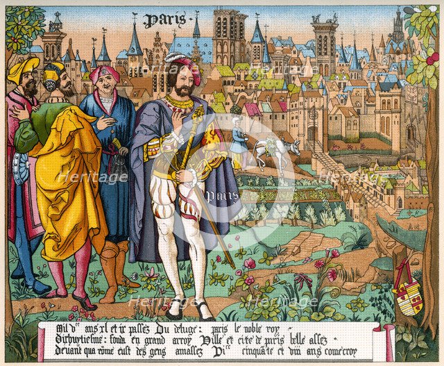 Paris, 15th century, 1870.Artist: Franz Kellerhoven