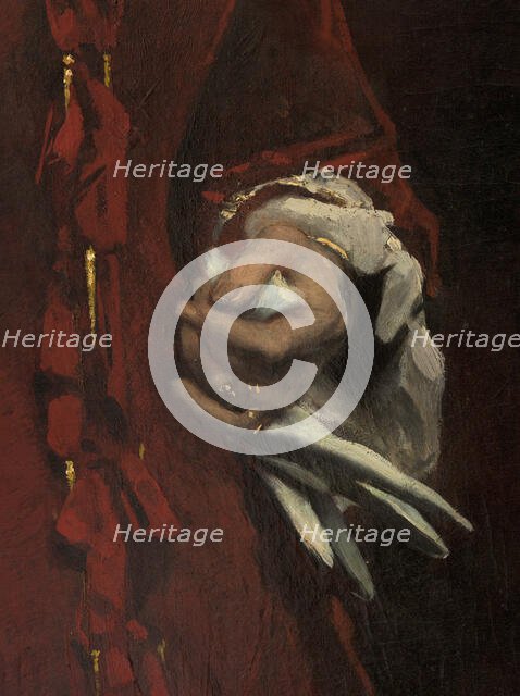 Portrait of Madame Georges Ehrler, 1880. Creator: Leon Joseph Florentin Bonnat.