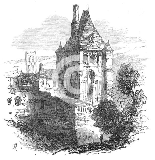 Chateau, Dieppe, 1871. Creator: S Read.