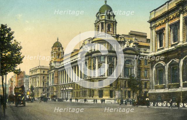 The War Office, Whitehall, London, c1910. Creator: Unknown.