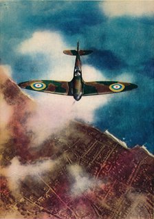 A Vickers' Supermarine Spitfire', 1940. Artist: Unknown