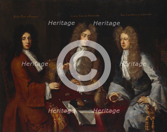 Earl of Burlington, Duke of Kingston-upon-Hull, and Baron Berkeley of Stratton, 1690s(?). Artist: Michael Dahl.