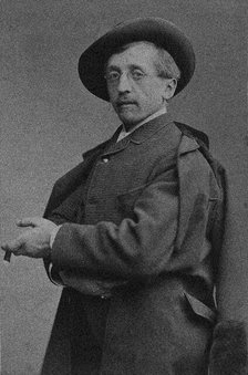 Portrait of Anton Azbe (1862-1905), c1900. Creator: Photo studio Franz Werner, Munich  .