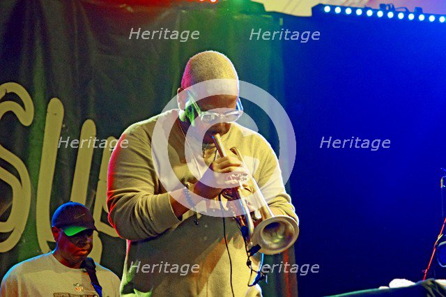 Terence Blanchard, Love Supreme Jazz Festival, Glynde Place, East Sussex, 2015.  Artist: Brian O'Connor.