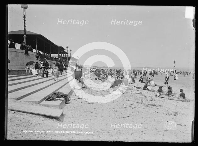 State bath house, Revere Beach, Mass., c1906. Creator: Unknown.