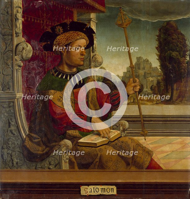King Solomon, c. 1525. Artist: Maestro de Becerril (active Early 16th-century)