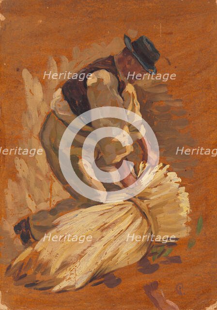 Study of a Sheaf-Binder, around 1928. Creator: Stefan Polkorab.