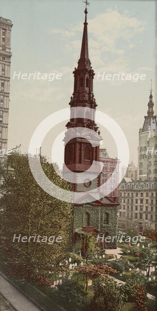 St. Paul's Church, New York, c1901. Creator: Unknown.