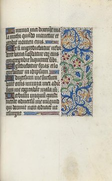 Book of Hours (Use of Rouen): fol. 128r, c. 1470. Creator: Master of the Geneva Latini (French, active Rouen, 1460-80).