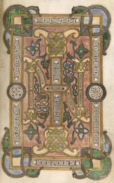 Beginning of the Gospel of St John, with initials I and N..., 2nd half of 9th century. Creator: Unknown.