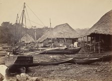 Tropical Scenery, Landing, Chipigana, 1871. Creator: John Moran.