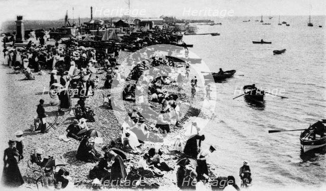 Southsea from Clarence Pier, Hampshire. Creator: Unknown.