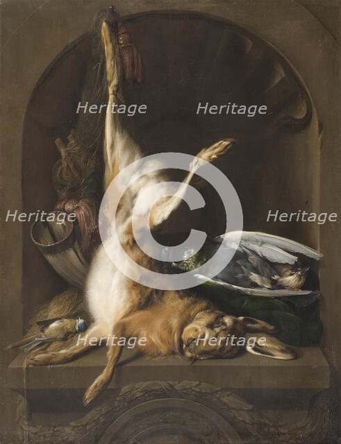 Still Life with a Hare, late 17th-early 18th century. Creator: Jan Weenix.